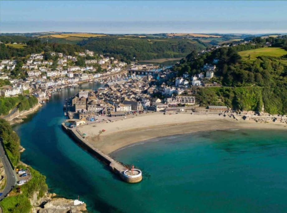 Seaway Beach House Looe Beach Villa Exterior foto