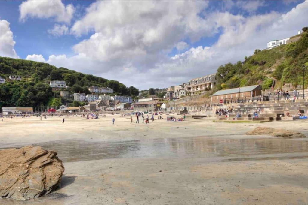 Seaway Beach House Looe Beach Villa Exterior foto