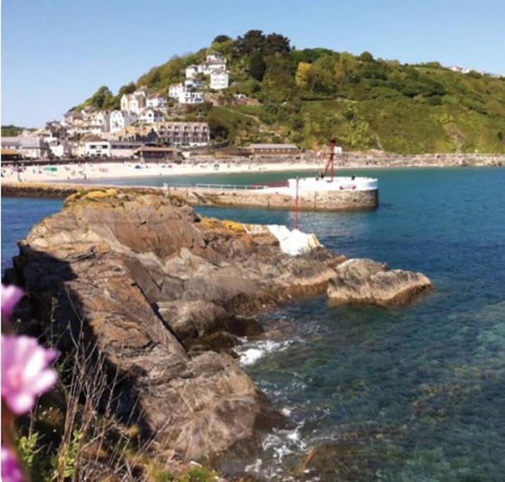 Seaway Beach House Looe Beach Villa Exterior foto