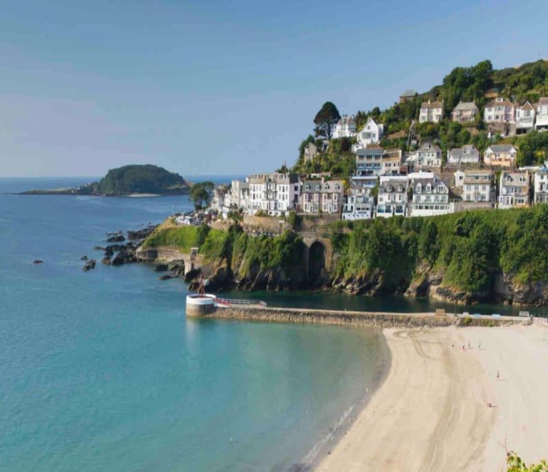 Seaway Beach House Looe Beach Villa Exterior foto