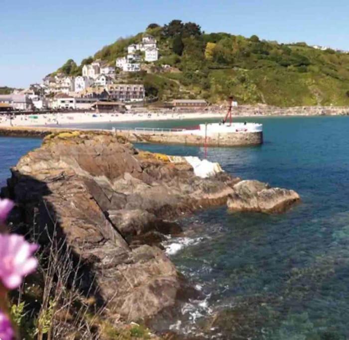 Seaway Beach House Looe Beach Villa Exterior foto